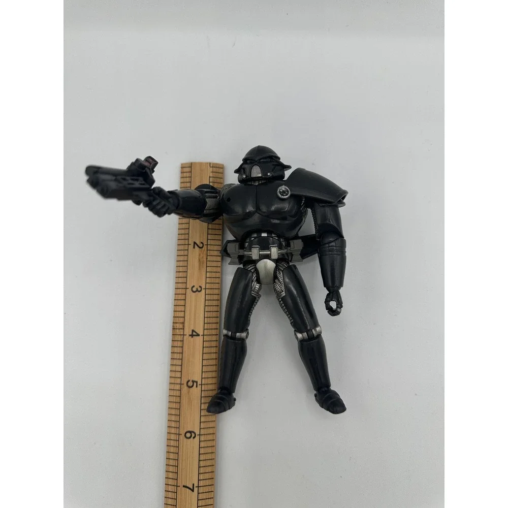 Star Wars Dark Trooper Phase III Figure Legacy Droid Factory Build 2009 3.75